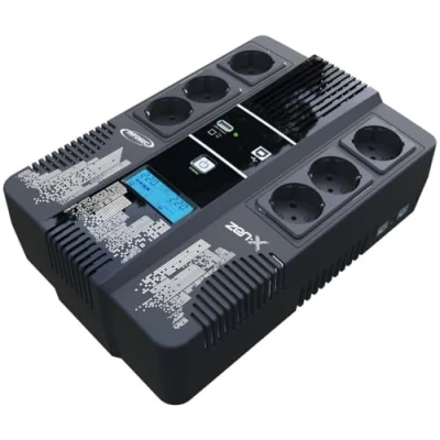 Afbeelding van INFOSEC ZEN X 600 VA UPS LINE INTERACTIVE 6x OUTLET