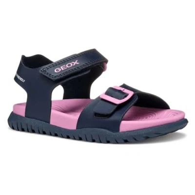 Afbeelding van Geox Fusbetto Sandalen voor kinderen, Maat: 32, Navy/fuchsia Kunststof