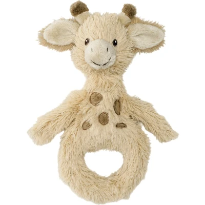 Afbeelding van Happy Horse Giraf Gus Rammelaar 18 cm Beige Baby cadeau