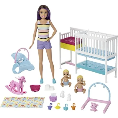 Image de Playset Barbie Skipper La Chambre des Jumeaux Mattel