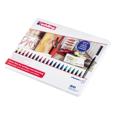 Image de Feutres Edding 1300 Pointe 2 mm 20 pcs