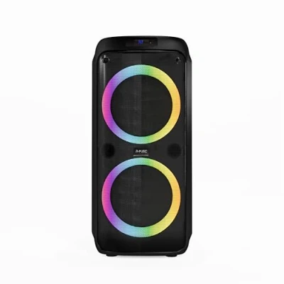 Afbeelding van Krachtige draadloze luidspreker R MUSIC Party Boost M Bluetooth 5.3 Zwart