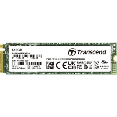 Afbeelding van Transcend 512 GB PCIe SSD harde schijf TS512GMTE672A VS1