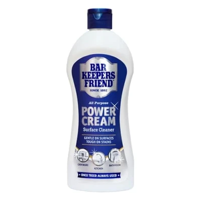 Afbeelding van Bar Keepers Friend Power Cream 350ml Surface Cleaner Universeel schoonmaakmiddel in crème uitvoering