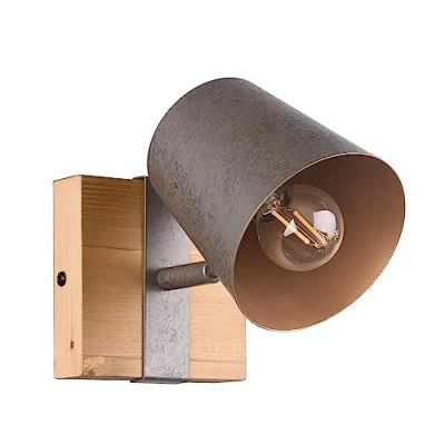 Afbeelding van Trio Leuchten Bell Opbouwspot 1x E14 Antiek Nikkel