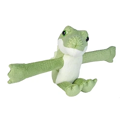 Afbeelding van Wild Republic Huggers pluche armband krokodil 20 cm