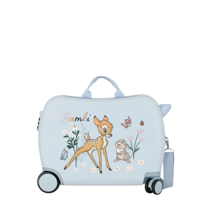 Afbeelding van Disney Bambi kinderkoffer rol zit ABS 4W