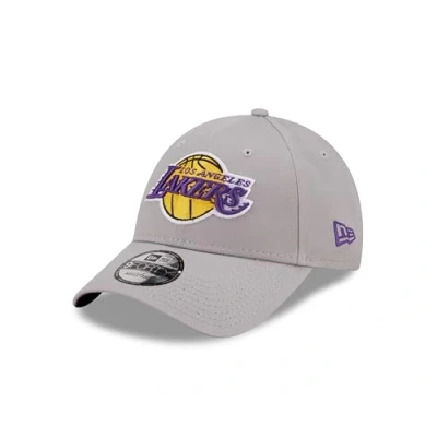 Afbeelding van NBA New Era 9Forty verstelbare basketbalhoed gebogen vizier teamlogo, Los Angeles Lakers #35309