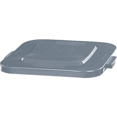 Afbeelding van Rubbermaid Brute Vierkant deksel Grijs 106 liter