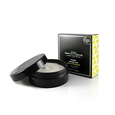Afbeelding van Edwin Jagger scheercrème Limoen &amp; Granaatappel 100ml