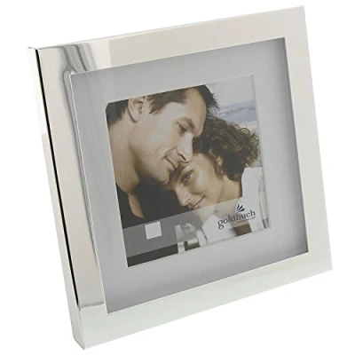 Afbeelding van Goldbuch 960110, Enkele fotolijst, Metaal, Zilver, Tafel, 10 x cm, Rechthoekig