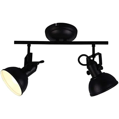 Afbeelding van REALITY GINA Spot Zwart mat excl. 2x E14 40W