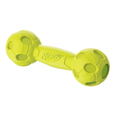 Afbeelding van Nerf squeak barbell assorti medium 18 cm