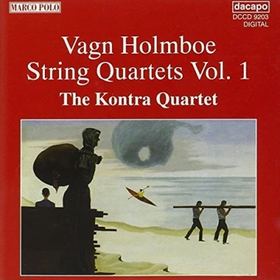 Afbeelding van Kontra Quartet Holmboe: String Quartets 1,3&amp;4 (CD)