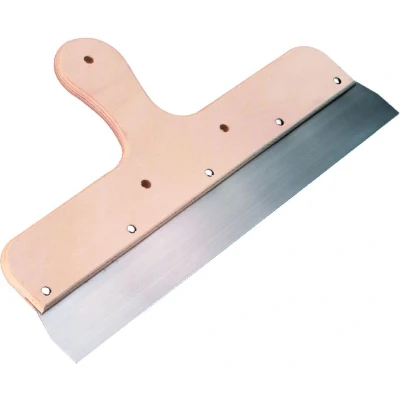 Afbeelding van Metselmeisje Pleistermes RVS houten greep 250mm