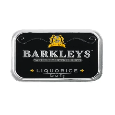 Afbeelding van Cachou Barkleys Liquorice Zuiver zoethout, 50 g