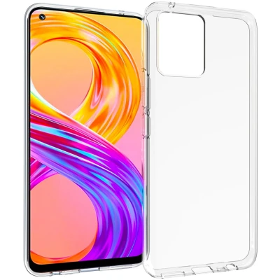 Afbeelding van Accezz Hoesje Geschikt voor Realme 8 Pro / Siliconen Clear Backcover Transparant
