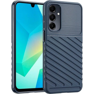 Afbeelding van imoshion Hoesje Geschikt voor Samsung Galaxy A16 (5G) Siliconen Thunder Backcover Donkerblauw