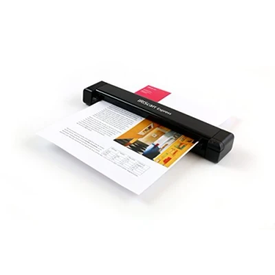Afbeelding van IRIScan Express draagbare scanner a4 v4 8PPM: gratis PDF editor, simplex, USB, scanner, scannen naar Word, PDF, XLS, visitekaartjes Outlook, Win bonnetscanner (463505)