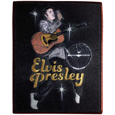 Afbeelding van Elvis Presley Mic Patch Zwart