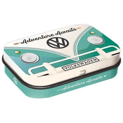 Afbeelding van Volkswagen Bulli Adventure Awaits Pepermunt Doosje