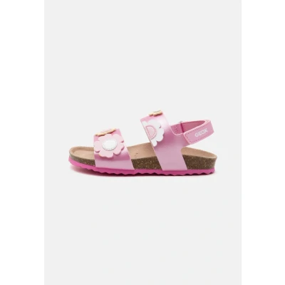 Afbeelding van Geox J Adriel Girl D Sandales pour fille, Rose/jaune (Dk Pink Lt Yellow), 29 EU