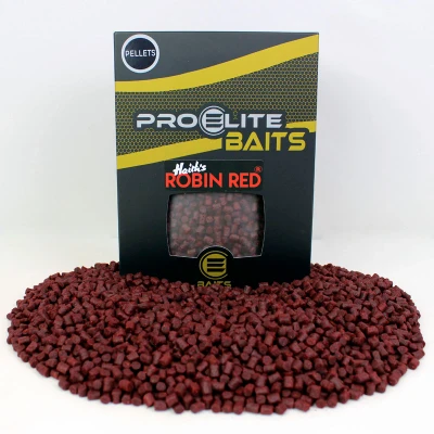 Afbeelding van Pro Elite Baits Gold Pellets Robin Red 6mm (1kg)