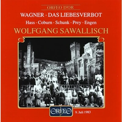 Afbeelding van Chor Des Bayerischen Rundfunks, Bayerisches Staatsorchester, Wolfgang Sawallisch Wagner: Das Liebesverbot (Live Recording 1983) (3 CD)