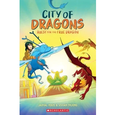 Afbeelding van Quest for the True Dragon: A Graphic Novel (City of Dragons #3)