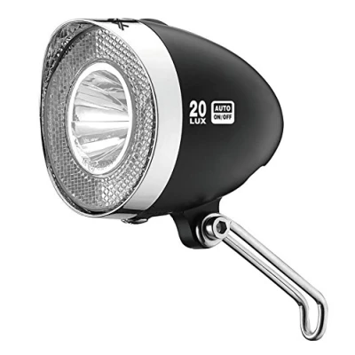 Afbeelding van XLC KOPLAMP RETRO SWITCH LED STL SENSO 20 LUX ZW