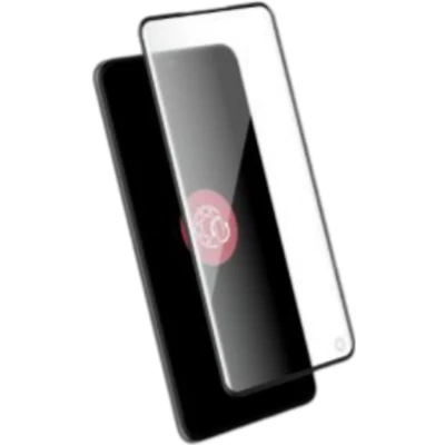 Afbeelding van Force Case, getemperd glas beschermende folie Geschikt voor Samsung Galaxy A55 2.5D 9H+ Vingerafdrukbestendig, Doorzichtig zwart
