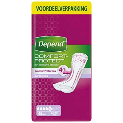 Afbeelding van Depend Super Plus Incontinentieverband voor urineverlies 36 stuks