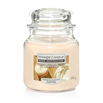Afbeelding van Yankee Candle geurkaars medium vanille pot