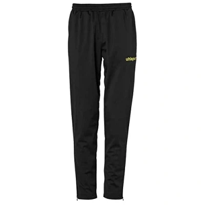 Afbeelding van Uhlsport Score Trainingsbroek Kinderen Zwart / Fluogeel Maat: 128