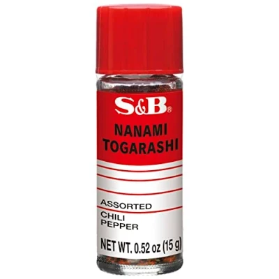 Afbeelding van S&amp;B Chili Kruidenpoeder, authentiek Japans kruidenpoeder voor het marineren van vis en vlees, per stuk verpakt (1 x 15 g)