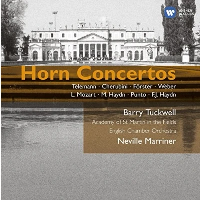 Afbeelding van Barry Tuckwell Horn Concertos Telemann, Forst