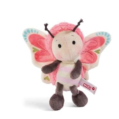 Afbeelding van NICI pluche vlinder 18 cm dieren voor meisjes, jongens, baby&#039;s zacht speelgoed om te knuffelen, spelen en slapen knuffeldier vlinders schattig verjaardagscadeau