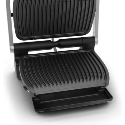 Afbeelding van Tefal GC707D Contactgrill Elektrisch RVS, Zwart