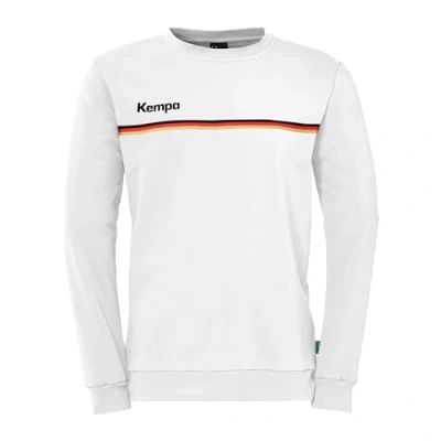 Afbeelding van Kempa Sweatshirt Team GER, Maillot de survêtement Unisexe, Blanc,