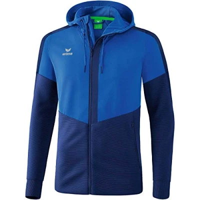 Afbeelding van Erima Squad trainingsjack met capuchon new royal/new navy 34 / XL