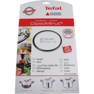 Afbeelding van Seb Dichting snelkoker clipso minut duo / easy perfect 5 6 ltr ø 220mm X1010008