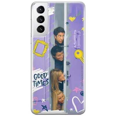 Afbeelding van ERT GROUP Telefoonhoesje voor Samsung S21 Original en officieel gelicentieerd Friends motief 036, perfect aangepast aan de vorm van mobiele telefoon, TPU hoes