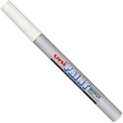 Afbeelding van Uni Paint Zilveren PX 203 Marker Extra fijne 0,8mm punt