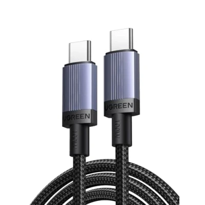 Afbeelding van UGREEN USB C naar PD kabel 100W 20V 5A type snel opladen en synchroniseren compatibel met iPhone 16e Plus Pro Max 15 14 13 Galaxy S25 Ultra S24 iPad Air mini MacBook Pixel 9 (1 m