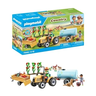 Image de Playmobil Country 71442 Fermier avec tracteur et citerne