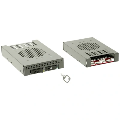 Afbeelding van JouJye JJ GM3 102M2 Fr Slimline SAS(SFF 8654) 1x3.5 for 2xM.2 NVMe 3.5 inch HDD inbouwframe SAS