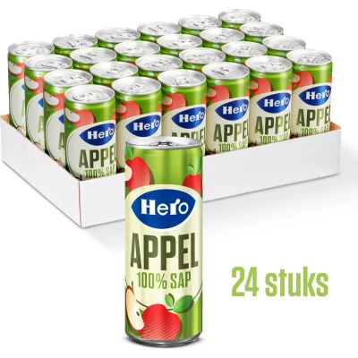 Afbeelding van Hero Appelsap 24x250ml