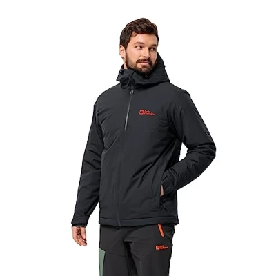 Afbeelding van Jack Wolfskin Wisper INS JKT M Regenjas, Heren, Maat: XL, Phantom