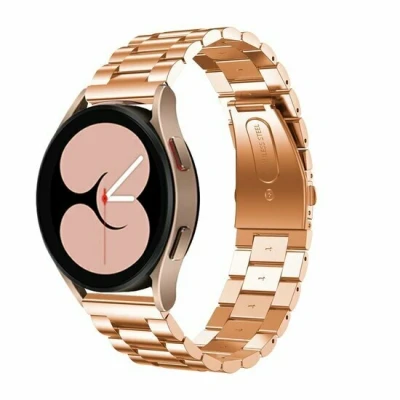 Afbeelding van Garmin Venu / Sq Sq2 2 plus Stalen schakelband Rosé goud