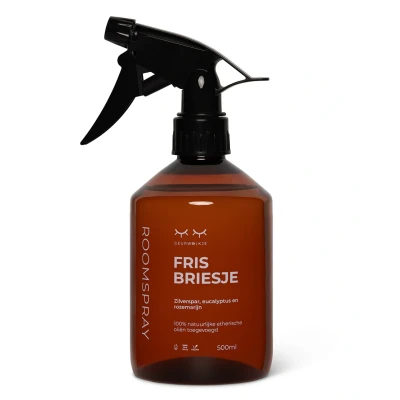 Afbeelding van Fris briesje natuurlijke Roomspray 500ml met etherische olie Geurwolkje® blend
